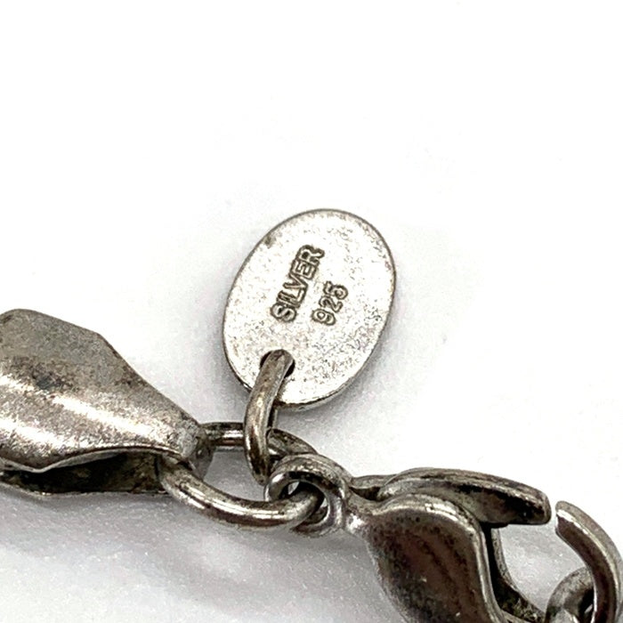 ブランド不明 シルバー925 チェーンネックレス SILVER GEO2 32.5g Size 55cm 福生店