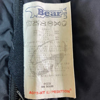 BEAR USA ベアー リバーシブル ダウンジャケット AGPS-NT EXPEDITION ブラック sizeL 瑞穂店