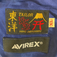 TAILOR TOYO テーラー東洋 AVIREX アヴィレックス TT15498AR BLUE ANGELS リバーシブル スカジャン ネイビー sizeXL 瑞穂店