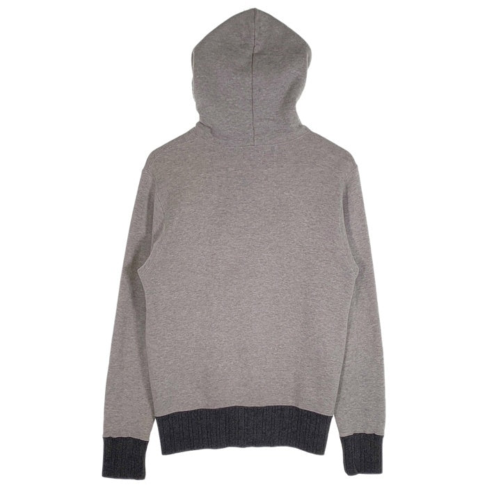 Dapper's ダッパーズ 裏起毛 ボタンフロント パーカー フーディー グレー Size 38 福生店