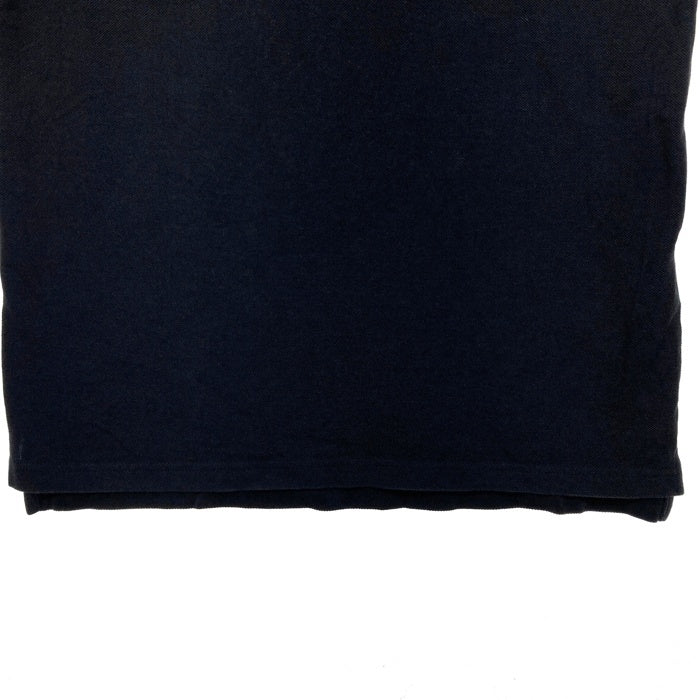 Vivienne Westwood MAN ヴィヴィアンウェストウッドマン オーブ刺繡 鹿の子 ポロシャツ ブラック Size 44 瑞穂店