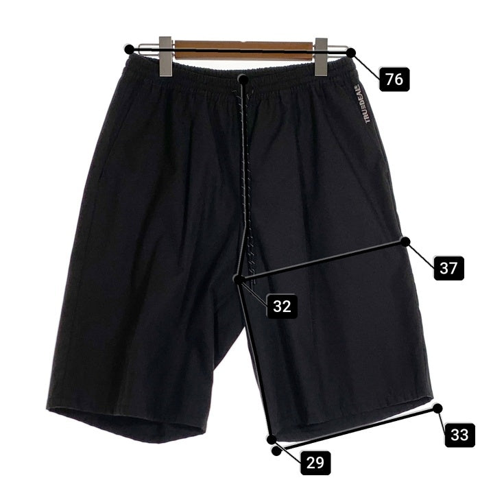 RADIALL ラディアル ワイドフィット イージーショーツ ブラック ポリエステル コットン RAD-23SS-PT005 Size M 福生店