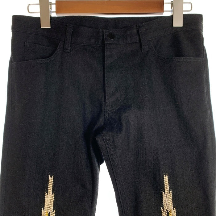 NUMBER(N)INE ナンバーナイン 05AW THS期 オルテガパンツ ブラック ストレッチ オリジナル Size 3×32 福生店