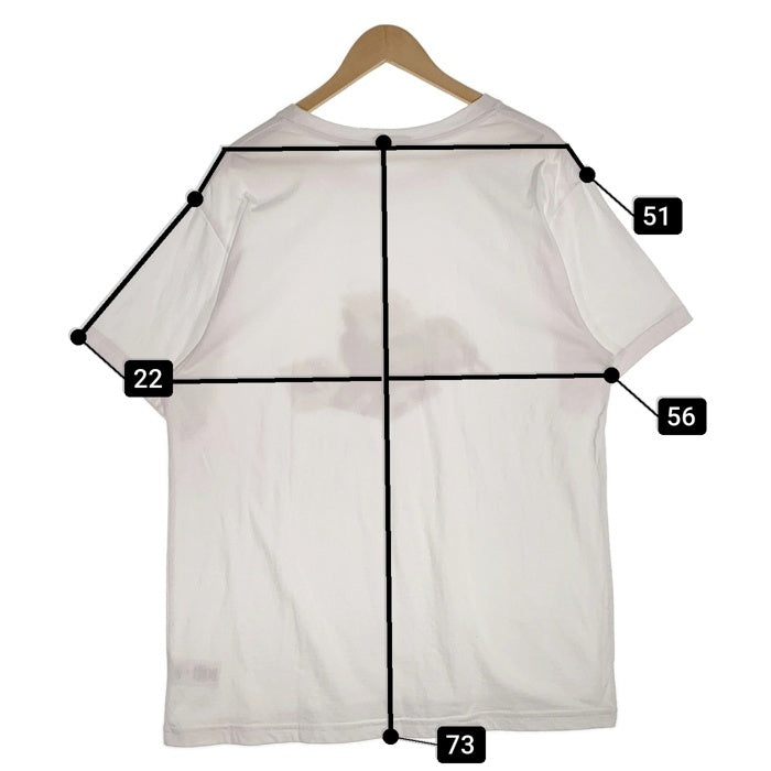Dime ダイム Fax T-Shirt ファックス プリントTシャツ ホワイト Size L 福生店