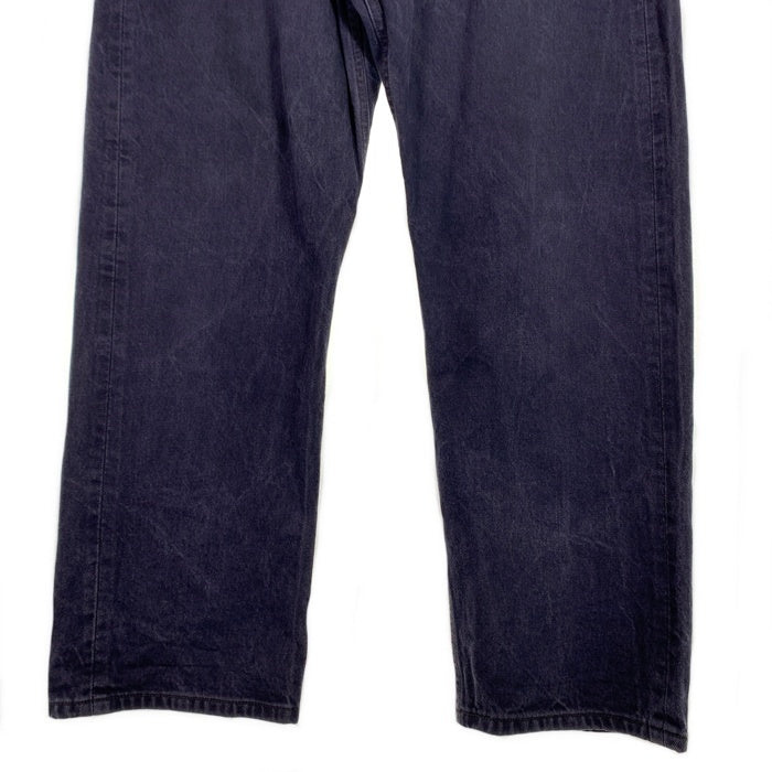 Levi`s リーバイス 501 カラーデニムパンツ ジーンズ 後染め ブラック ネイビー 005011135 Size 40×30 福生店