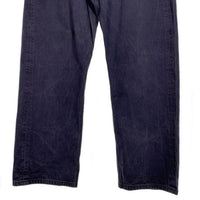 Levi`s リーバイス 501 カラーデニムパンツ ジーンズ 後染め ブラック ネイビー 005011135 Size 40×30 福生店