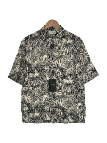 SAINT LAURENT PARIS サンローランパリ Printed Viscose プリント レーヨンシャツ 601070 Y2C23 Size 39 福生店