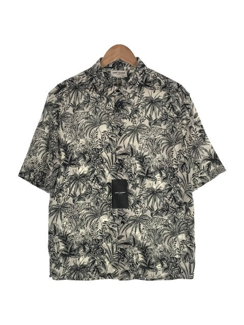 SAINT LAURENT PARIS サンローランパリ Printed Viscose プリント レーヨンシャツ 601070 Y2C23 Size 39 福生店