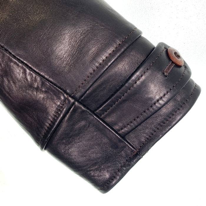 ORGUEIL オルゲイユ Horsehide Aviation Coat 馬革 ホースハイド アビエーター レザーコート ジャケット OR-4010 ブラック Size 42 福生店