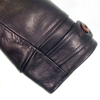 ORGUEIL オルゲイユ Horsehide Aviation Coat 馬革 ホースハイド アビエーター レザーコート ジャケット OR-4010 ブラック Size 42 福生店