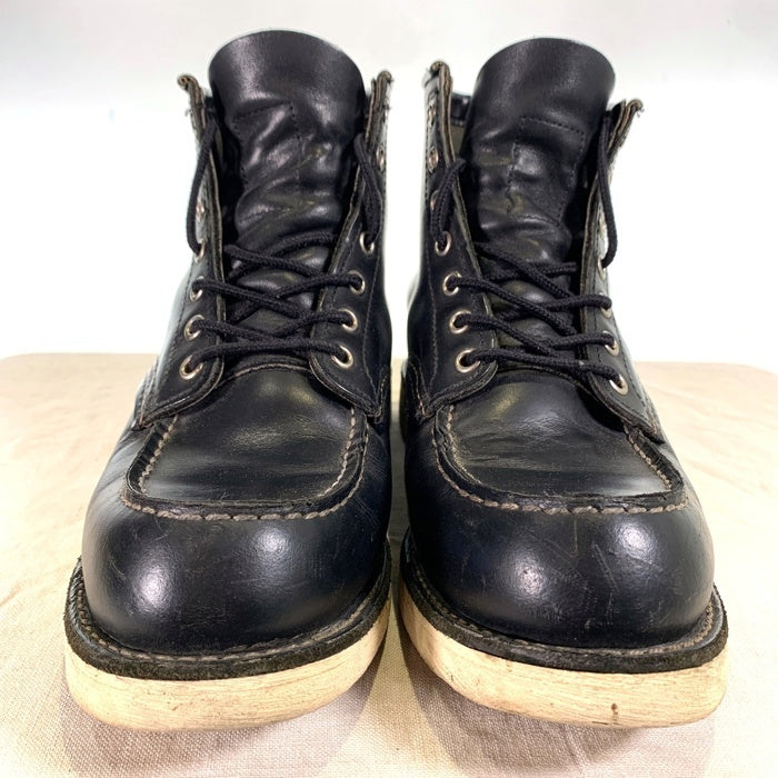 REDWING レッドウィング IRISH SETTER アイリッシュセッター 8130 ブラッククローム モックトゥ ブラック USA製 Size US7 1/2D (25.5cm) 福生店