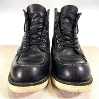 REDWING レッドウィング IRISH SETTER アイリッシュセッター 8130 ブラッククローム モックトゥ ブラック USA製 Size US7 1/2D (25.5cm) 福生店