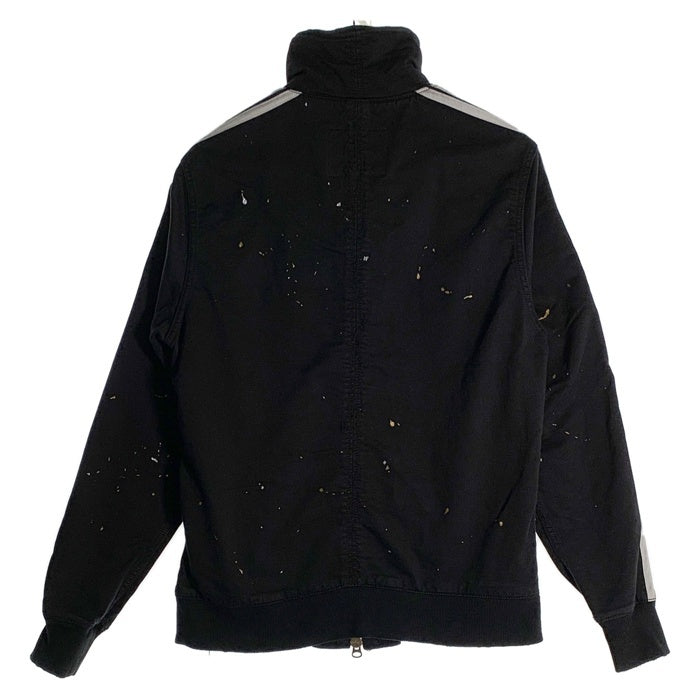 TMT ティーエムティー 19AW BLACK DENIM TRACK JACKET ブラックデニム トラックジャケット USED/ペンキ加工 TJK-F1904 Size L 福生店