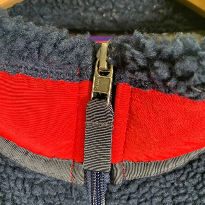 Patagonia パタゴニア Men's Classic Retro-X Jacket メンズ クラシック レトロ X ジャケット フリースジャケット ネイビー レッド 23056 Size M 福生店