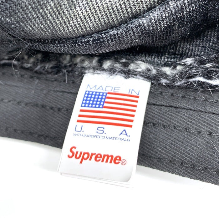 SUPREME シュプリーム 25SS Mohair Plaid Bell Hat モヘアプラッド ベルハット ブラック Size M/L 福生店