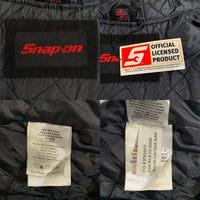 Snap-on スナップオン カラーブロックフーデッドジャケット ダック地 ブラック J15-00066 Size XL 福生店