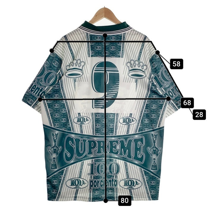 SUPREME シュプリーム 22AW Por Ciento Soccer Jersey ポルシエント サッカージャージ グリーン Size XXL 福生店