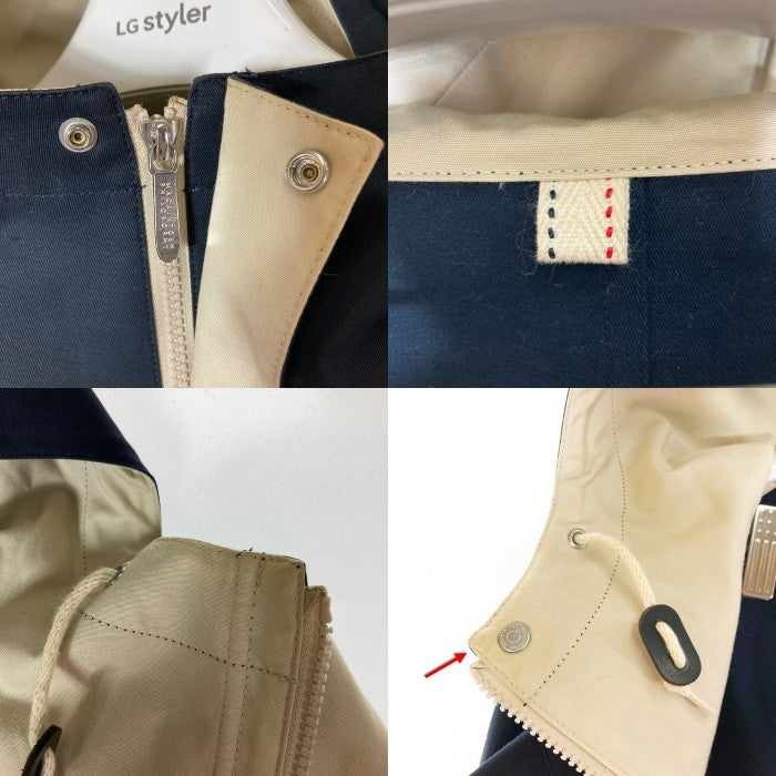 MACKINTOSH PHILOSOPHY マッキントッシュフィロソフィー H1F35-810-29 マウンテンパーカー ネイビー size38※首汚れあり 瑞穂店
