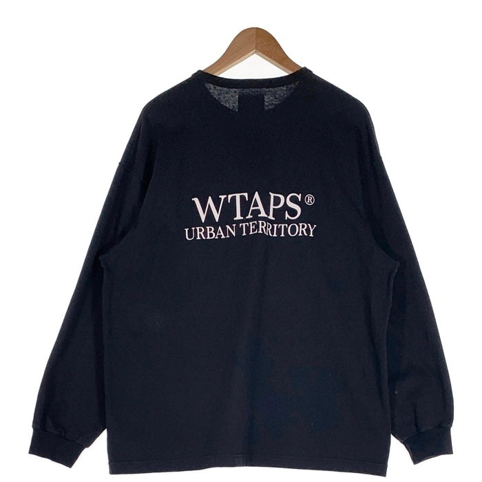 WTAPS ダブルタップス 23SS OBJ 03 LS COTTON. FORTLESS フォートレス ロングスリーブTシャツ ブラック 231ATDT-CSM12 Size 03 福生店