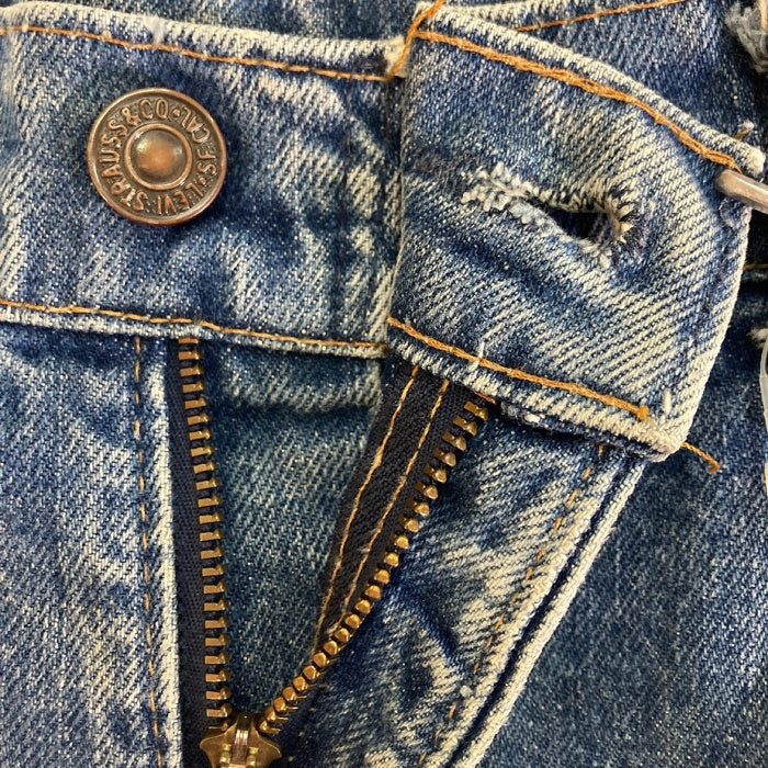 Levi's リーバイス 646-0217 ボタン裏8 80s オレンジタブ フレアデニムパンツ インディゴ sizeW- 瑞穂店