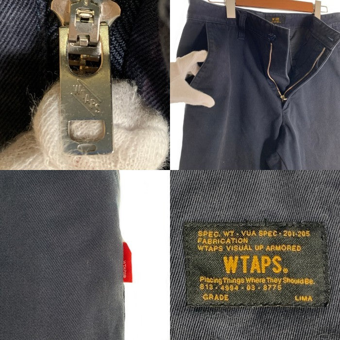 WTAPS ダブルタップス 15AW TROUSER PANTS トラウザーパンツ ネイビー 152LTDT-PTM03 Size L 福生店