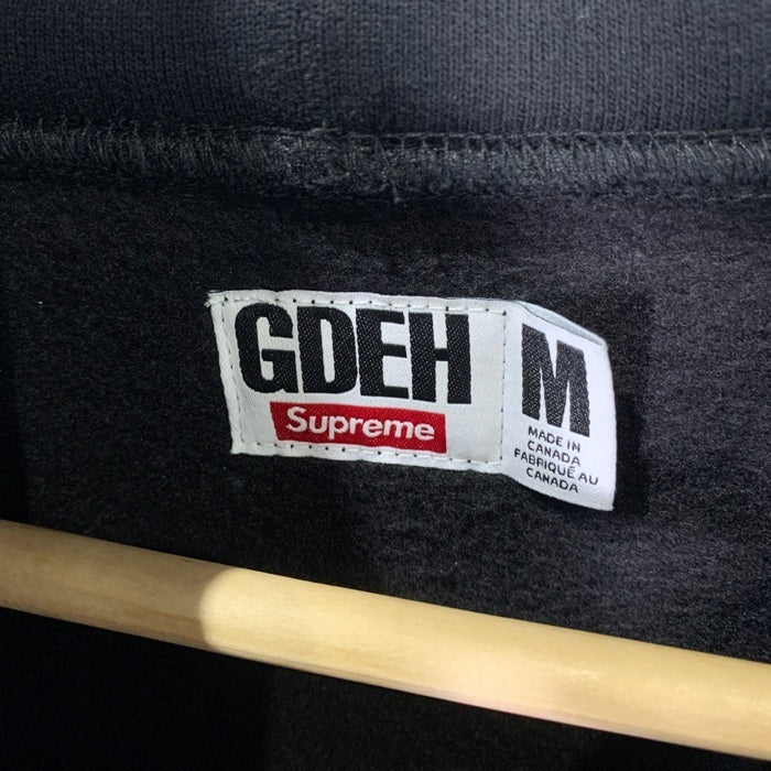 SUPREME シュプリーム 25SS GOODENOUGH グッドイナフ Hooded Sweatshirt プルオーバースウェットパーカー ブラック Size M 福生店
