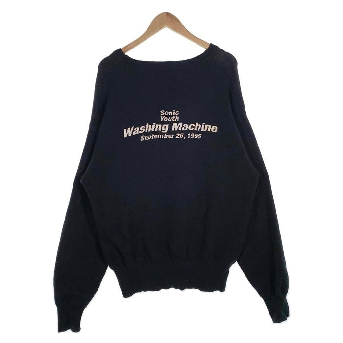 ciatre シアター Sonic Youth ソニックユース コットンニットセーター ブラック Size L 福生店