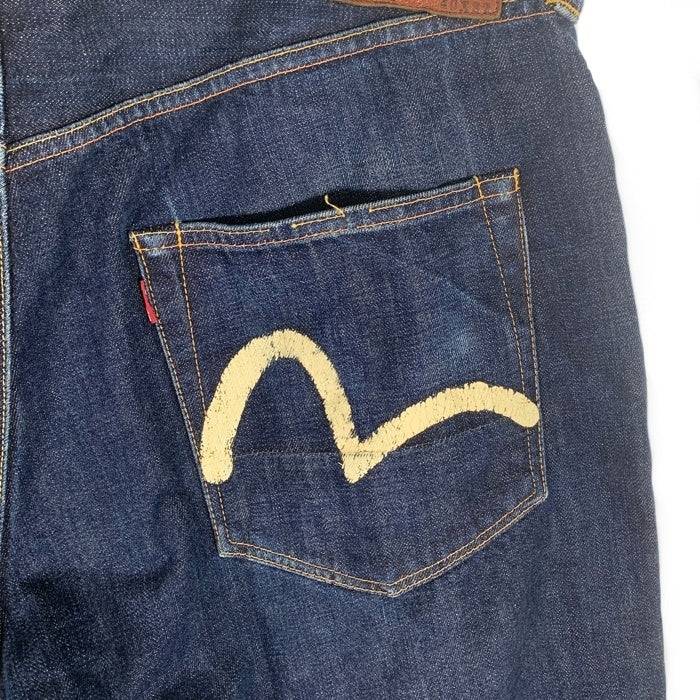 EVISU エヴィス Lot2001 No.2 デニムパンツ ジーンズ 白カモメ インディゴ Size 40×32 福生店