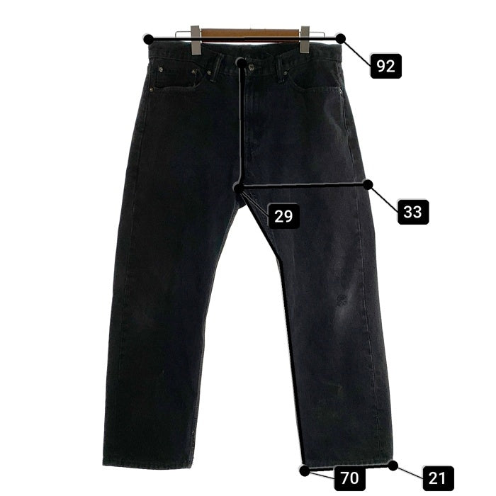 Levi's リーバイス 505 デニムパンツ ブラック 505-0260 Size w36 L29 福生店
