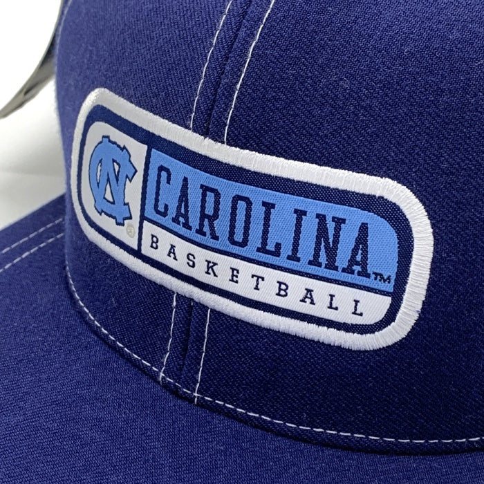 90's NIKE ナイキ CAROLINA BASKETBALL ノースカロライナ 大学 バスケットボール ワッペン キャップ ネイビー 福生店