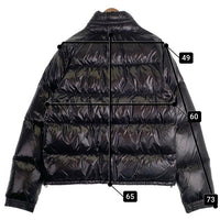MONCLER モンクレール EVEREST エベレスト ダウンジャケット ブラック ビッグロゴワッペン 41310/50/68950 並行品 Size 5 福生店