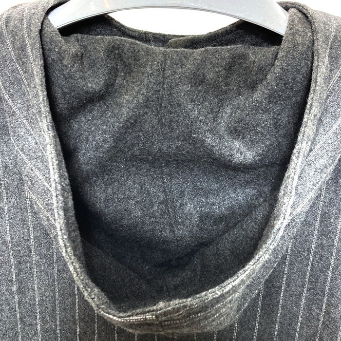 DOUBLE STEAL ダブルスティール 中綿ジャケット ピンストライプ グレー sizeXL 瑞穂店