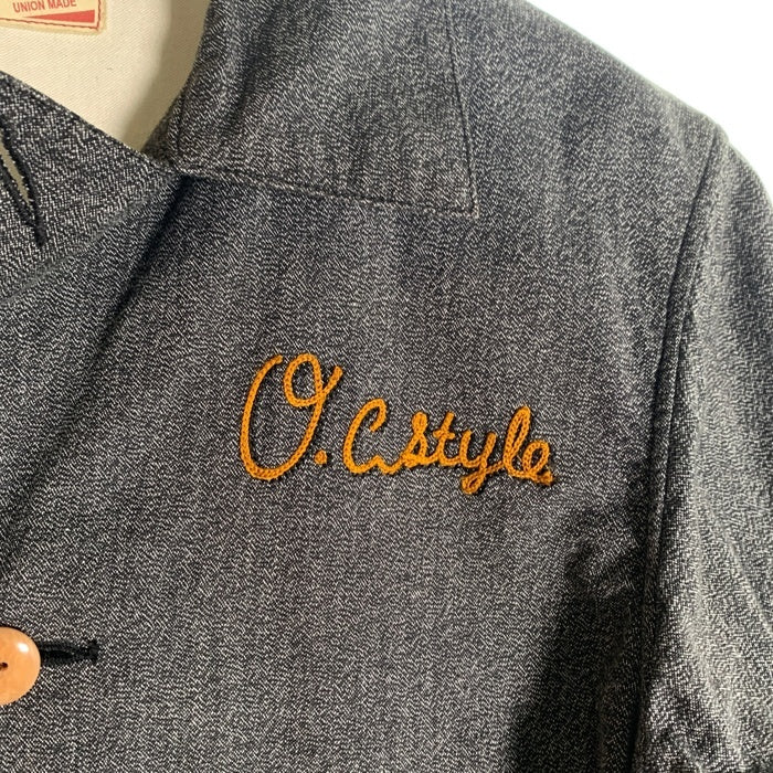 O.C STYLE オーシースタイル シャンブレー スポーツジャケット グレー Size M 福生店