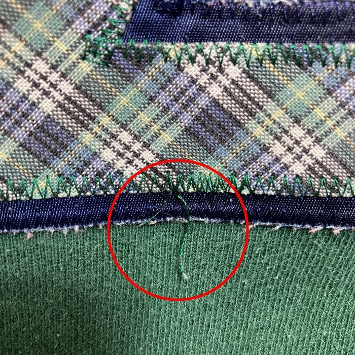 FRUIT OF THE LOOM フルーツオブザルーム USA製 正面ワッペン スウェットトレーナー グリーン sizeL 瑞穂店