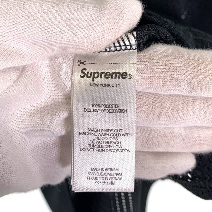 SUPREME シュプリーム Shop S Logo Baseball Henley ショップ Sロゴ 半袖 ベースボール シャツ ブラック Size S 福生店