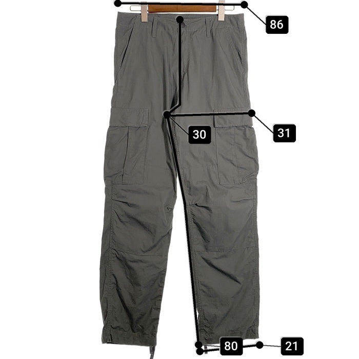 Carhartt WIP カーハートワークインプログレス REGULAR CARGO PANT レギュラーカーゴパンツ リップストップ カーキ I015875.0EH Size 32×32 福生店