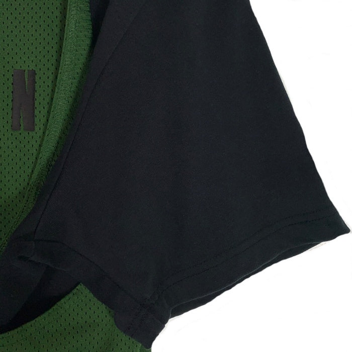 JORDAN BRAND ジョーダンブランド OFF-WHITE オフホワイト メッシュタンクトップレイヤードTシャツ ブラック グリーン CV3524-361 Size XXL 福生店