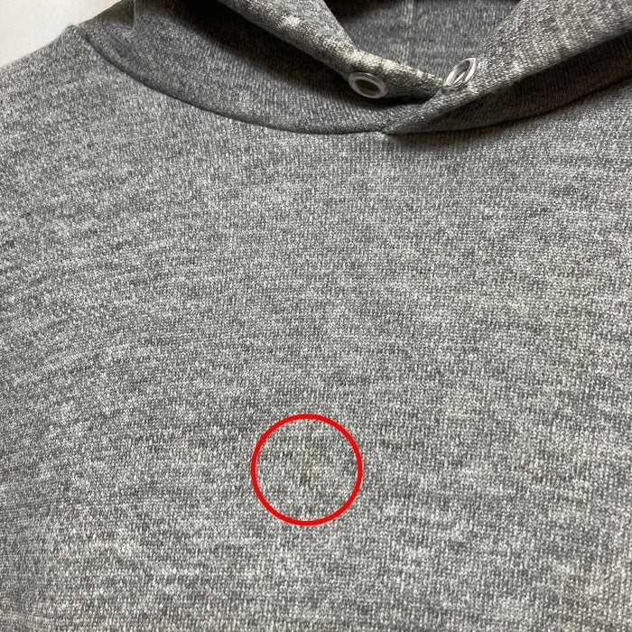 DISCUS ディスカス プルオーバースウェットパーカー 霜降り 脇割 グレー USA製 Size M 瑞穂店