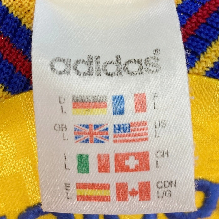 adidas アディダス 1996/97 スウェーデン代表 ユニフォーム イエロー sizeL 瑞穂店