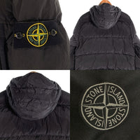 STONE ISLAND ストーンアイランド Nylon Metal Down TC ナイロン メタル ダウンジャケット ブラック 751544508 Size S 福生店