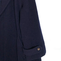 COMME des GARCONS HOMME コムデギャルソンオム ウール チェスターコート 比翼 ロング ラグランスリーブ ネイビー オールド HC-090100M Size M 福生店