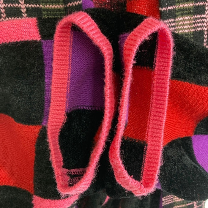 COMME des GARCONS HOMME PLUS コムデギャルソンオムプリュス PF-N004 AD2020 再構築 ドッキング セーター 千鳥 チェック ピンク sizeS 瑞穂店