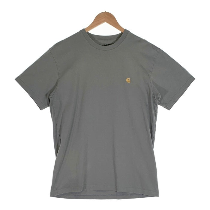 CARHARTT WIP カーハートワークインプログレス S/S CHASE T-SHIRT チェイスTシャツ 刺繡 ライトブルー Size M 福生店