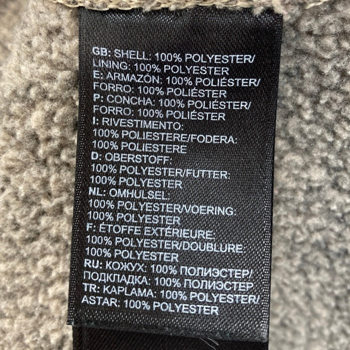 THE NORTH FACE ノースフェイス ハーフジップ プルオーバー トップ ニット 内フリース グレー Size M 瑞穂店