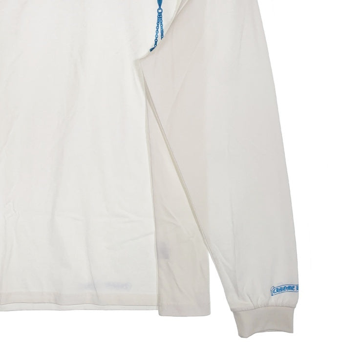 Chrome Hearts クロムハーツ DICE ORG CTN U LS プリント ロングスリーブTシャツ ダイス オフホワイト ラスベガス限定 Size L 福生店