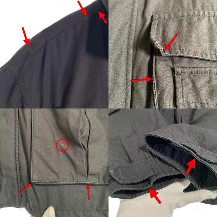 Supreme シュプリーム 25SS Aphex Twin Alpha Industries Cargo Jacket エイフェックスツイン アルファ カーゴジャケット ブラック Size L 福生店