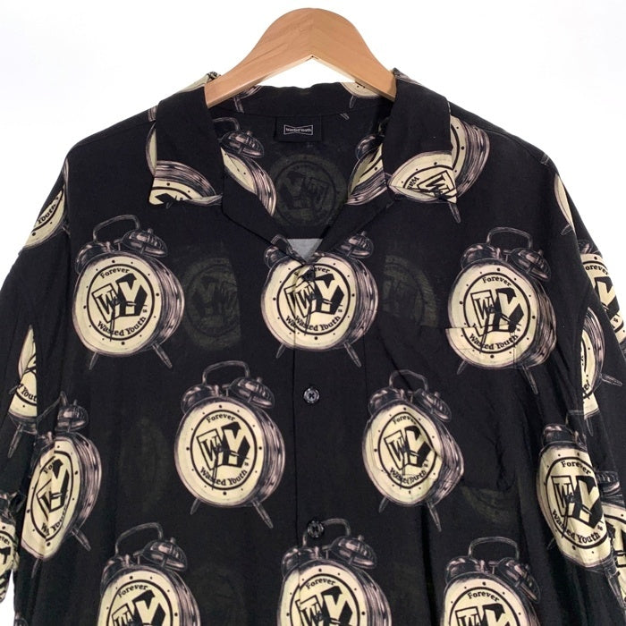 Wasted Youth ウェイステッドユース TOKION トキオン レーヨン アロハシャツ ブラック PCG-11010-C Size XL 福生店