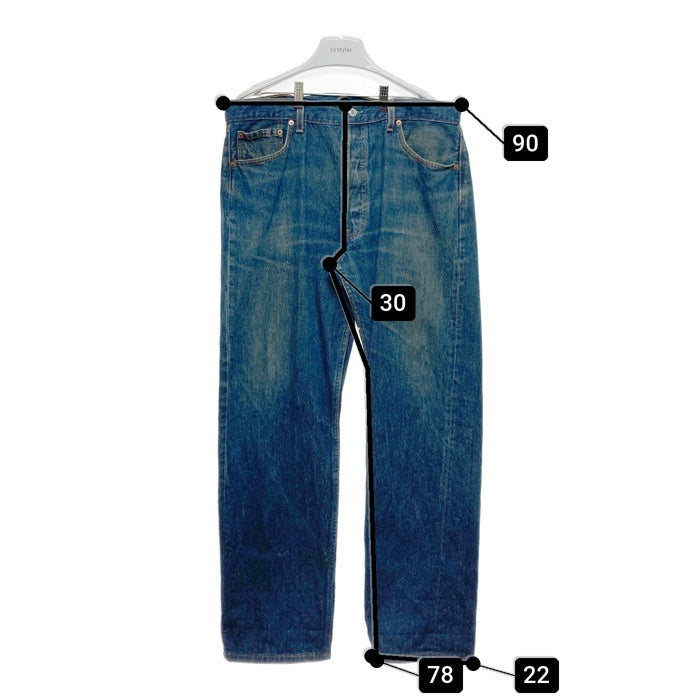 90's Levi's リーバイス 501 テーパードデニムパンツ ジーンズ インディゴ USA製 G501-0115 96年 Size 36×30 瑞穂店
