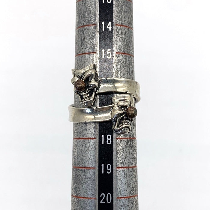 good vibrations グッドバイブレーションズ TWO FACE トゥーフェイス シルバーリング SV925 Size 17号 福生店