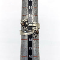 good vibrations グッドバイブレーションズ TWO FACE トゥーフェイス シルバーリング SV925 Size 17号 福生店